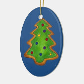 Weihnachtsbaum Zucker Keks Feiertag Backen Keramikornament (Links)