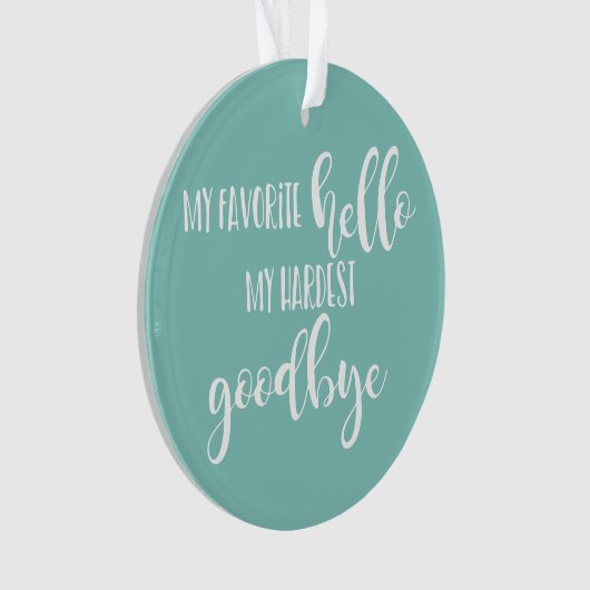 Weihnachtsbaum zum Gedächtnis von Fotos Ornament (Vorderseite)