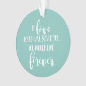 Weihnachtsbaum zum Gedächtnis von Fotos Ornament (Vorderseite)