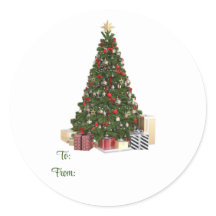 Weihnachtsbaum zum und vom Sticker