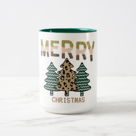 Weihnachtsbaum Zweifarbige Tasse