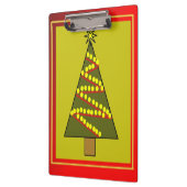Weihnachtsbaum-Zwischenablage Klemmbrett (Links)