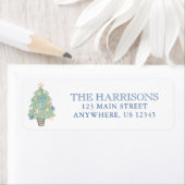 Weihnachtsbaumadresse an der Küste (Insitu)