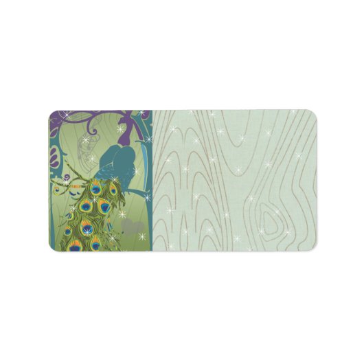 Weihnachtsbaumadressen - adressaufkleber (Vorne)