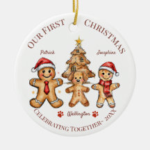 Weihnachtsbaumanhänger - Erstes Weihnachten mit un