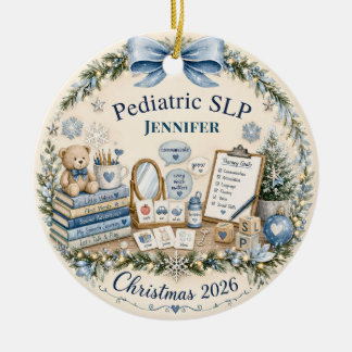 Weihnachtsbaumanhänger-Geschenk für pädiatrische S Keramik Ornament