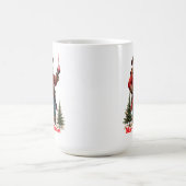 Weihnachtsbaumanhänger Outlaw Santa Kaffeetasse (Mittel)