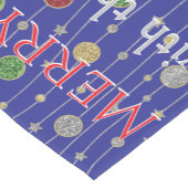 Weihnachtsbaumanhänger Personalisieren 35,5 x 182, Kurzer Tischläufer (Ecke)