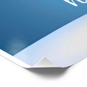 Weihnachtsbaumausstellung mit Geschenken Poster (Ecke)