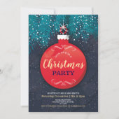 Weihnachtsbaumbaumbaumbaum - Party Einladung (Vorderseite)