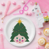 Weihnachtsbaumbeleuchtung 166 pappteller (Party)