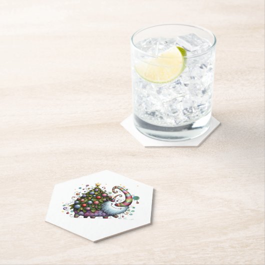 Weihnachtsbaumbestie Untersetzer (Vor Ort)