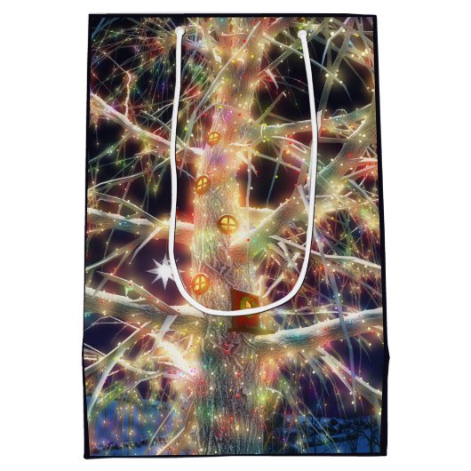 Weihnachtsbaumbeutel Mittlere Geschenktüte (Rückseite)