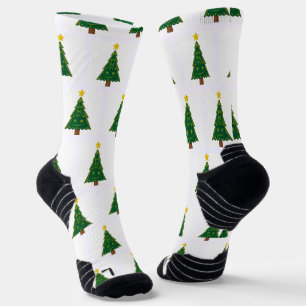 Weihnachtsbaumbild Hochleistungs-Athletik Socken