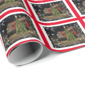 Weihnachtsbaumbildband Geschenkpapier (Rolleneckpunkt)