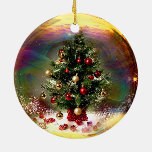 Weihnachtsbaumblubble Ornament (Hinten)