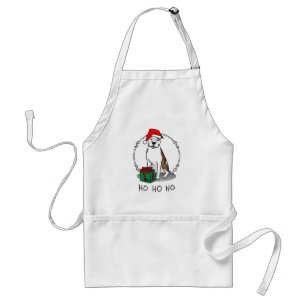 WeihnachtsbaumBull (lt brindle white 3) Niedlich Schürze