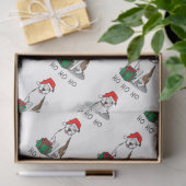 WeihnachtsbaumBull (lt brindle white 3) Niedlich Seidenpapier (Geschenk)