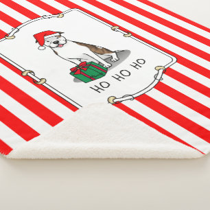 WeihnachtsbaumBull (lt brindle white 3) Niedlich Sherpadecke