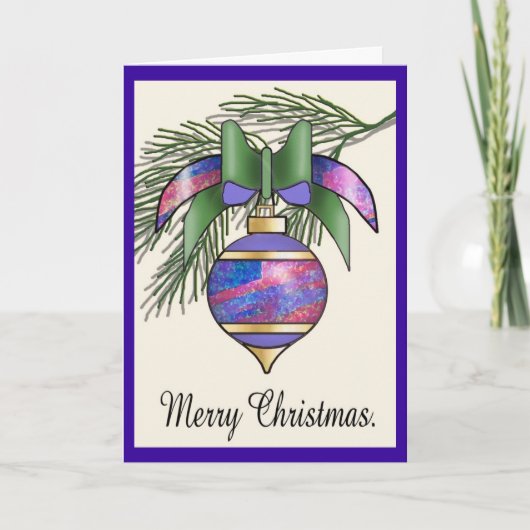 Weihnachtsbaumchen - 20 feiertagskarte (Vorderseite)