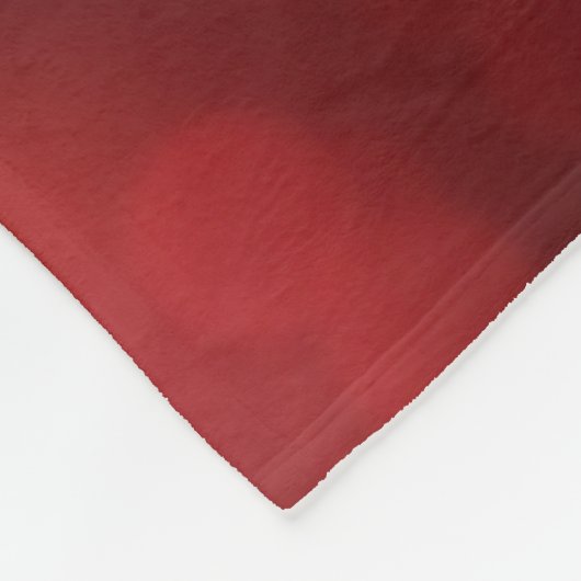 Weihnachtsbaumchen mit eigenem Text Fleecedecke (Ecke)