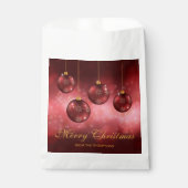 Weihnachtsbaumchen mit eigenem Text Geschenktütchen (Vorderseite)