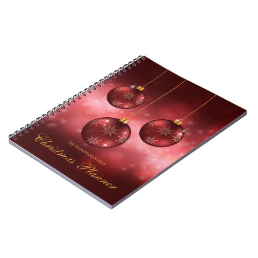 Weihnachtsbaumchen mit eigenem Text Notizblock (Linke Seite)