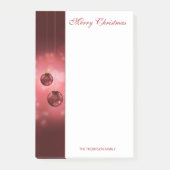 Weihnachtsbaumchen mit eigenem Text Post-it Klebezettel (Vorderseite)