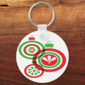 Weihnachtsbaumchen Schlüsselanhänger (Vorderseite)