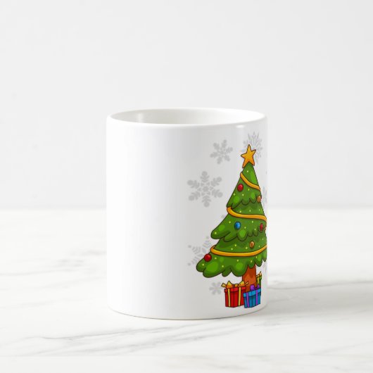 Weihnachtsbaumcorgi-Tasse Kaffeetasse (Mittel)