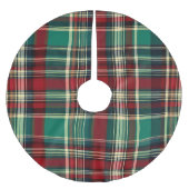 Weihnachtsbaumdecke aus Red Tartan (Vorderseite)