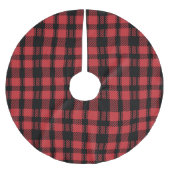 Weihnachtsbaumdecke aus Red Tartan (Vorderseite)