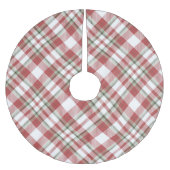 Weihnachtsbaumdecke aus Red Tartan (Vorderseite)