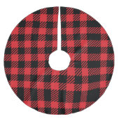 Weihnachtsbaumdecke aus Red Tartan (Vorderseite)