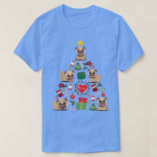 Weihnachtsbaumdekor T-Shirt (Design vorne)