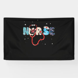 Weihnachtsbaumdekor von Nurse Stethoscope Banner