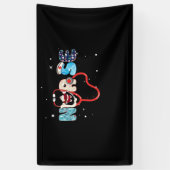 Weihnachtsbaumdekor von Nurse Stethoscope Banner (Vertikal)