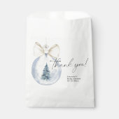 Weihnachtsbaumdekoration Babydusche Danke Geschenktütchen (Vorderseite)