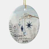 Weihnachtsbaumdekoration Keramik Ornament (Rechts)