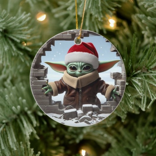 Weihnachtsbaumdekoration Keramik Ornament (Baum)