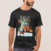 Weihnachtsbaumdekoration Lighting Sea Turtle Weihn T-Shirt (Vorderseite)
