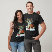 Weihnachtsbaumdekoration Lighting Sea Turtle Weihn T-Shirt (Unisex)