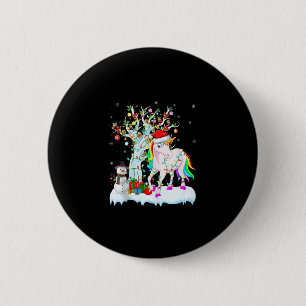 Weihnachtsbaumdekoration Lighting Unicorn Weihnach Button