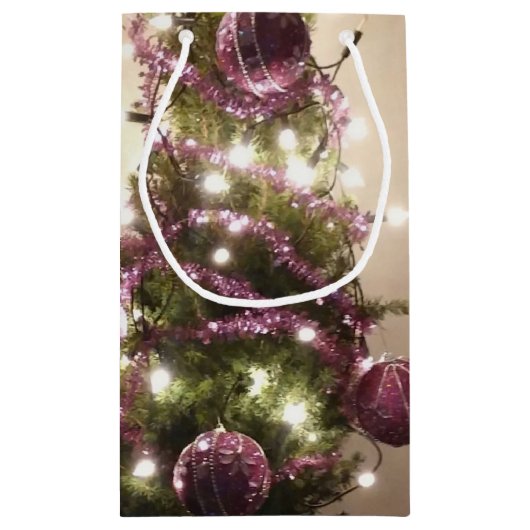 Weihnachtsbaumdekoration Lights Festliche Geschenk Kleine Geschenktüte (Rückseite)