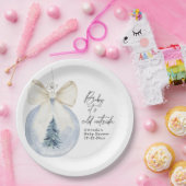 Weihnachtsbaumdekoration mit Bugbabusdusche Pappteller (Party)