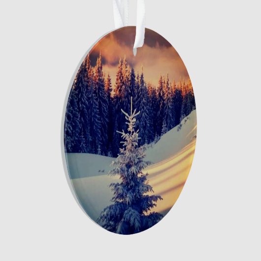 Weihnachtsbaumdekoration Ornament (Vorderseite)