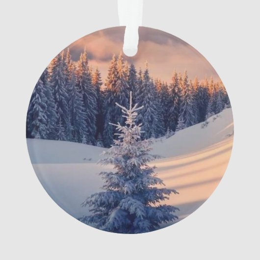 Weihnachtsbaumdekoration Ornament (Rückseite)