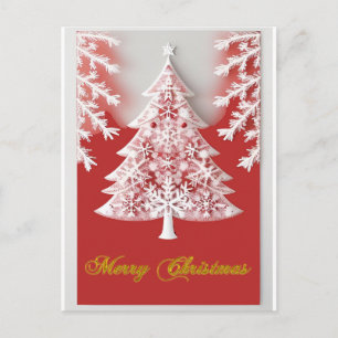 Weihnachtsbaumdekoration Postkarte