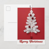 Weihnachtsbaumdekoration Postkarte (Vorne/Hinten)