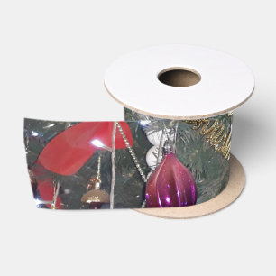 Weihnachtsbaumdekoration  satinband